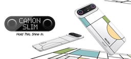 Tecno уместила 5600 мАч в корпусе толщиной чуть более 6 мм. Представлен Tecno Camon 50 Slim с защитой IP69 и камерой Sony